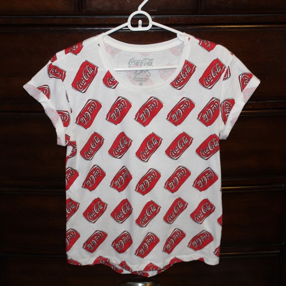 Tops - Coca-cola print tee